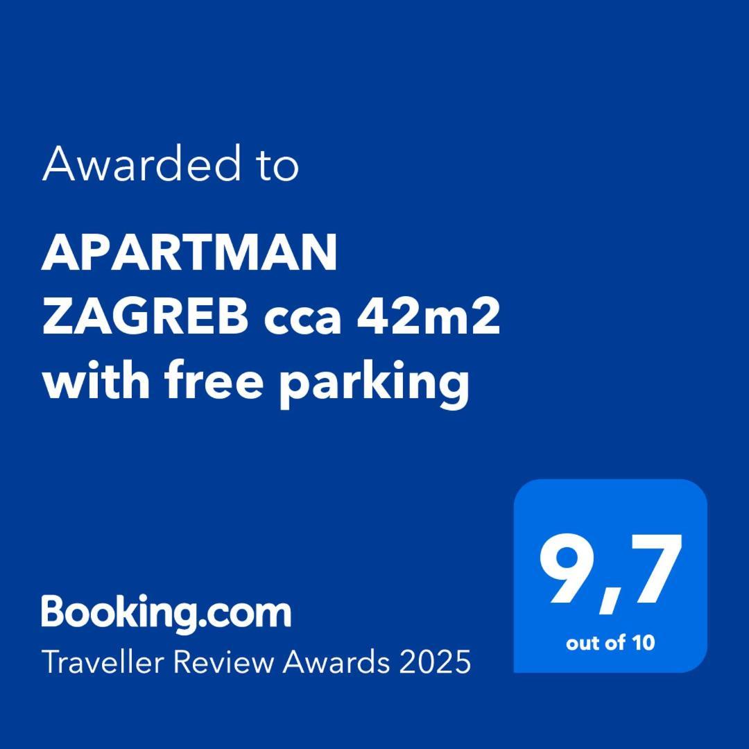 Apartman Zagreb Cca 42M2 With Free Parking Экстерьер фото